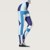 Blue Dark Stars Textuur mode Cool Night Boy Sky Leggings (Rechts)