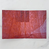 Blue dark texture Folded Greeting Card,Calm color Kaart (Binnen)