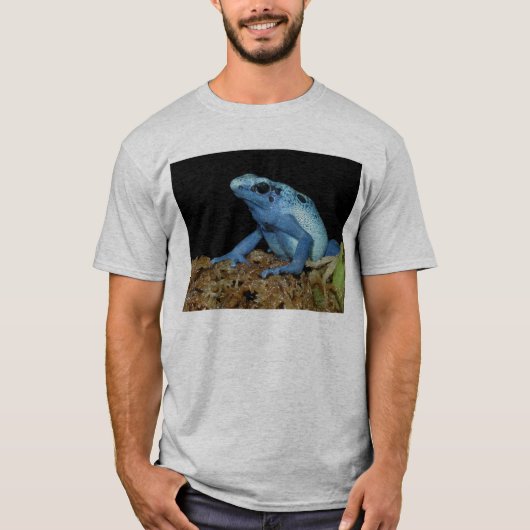 Blue Dart Frog (Dendrobates azureus).jpg T-shirt (Voorkant)