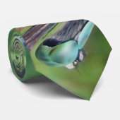 Blue Dasher Dragonfly Coördinating Items Stropdas (Opgerold)