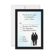 Blue Day Gay Weddenschap met menukeuze