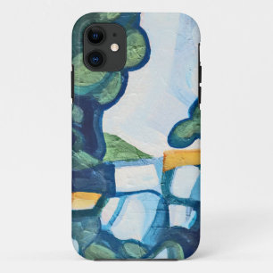 Blue Day Inspirerend landschap Case-Mate iPhone Case