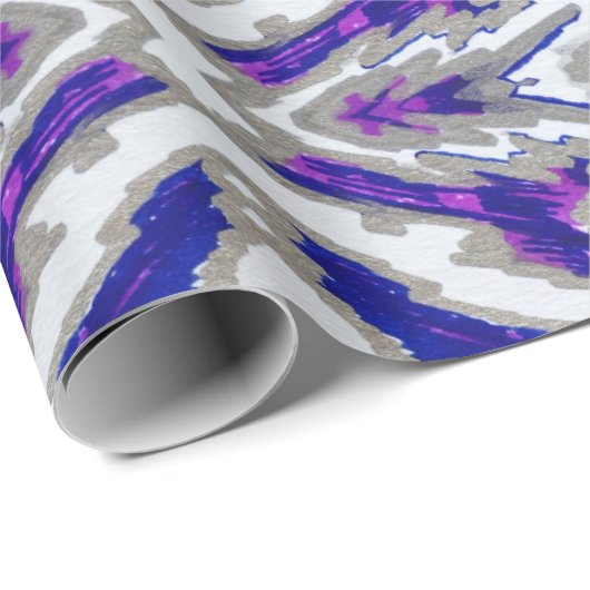 Blue Dazzle Cadeaupapier (Rol Hoek)