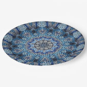 Blue Decorative Christmas Holiday Paper Bord (Gekanteld)