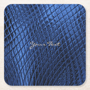 Blue Decorative Modern Paper-Onderzetter Kartonnen Onderzetters