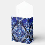 Blue Decorative Ornamenten Holiday Gift Box Bedankdoosjes (Geopend)