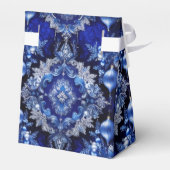 Blue Decorative Ornamenten Holiday Gift Box Bedankdoosjes (Achterkant)