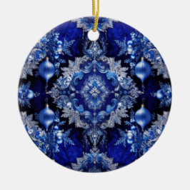 Blue Decorative Ornamenten Holiday Ornament