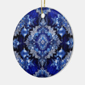 Blue Decorative Ornamenten Holiday Ornament (Links)