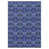 Blue Decorative Ornamenten Vakantie Tafelkleed (Voorkant)