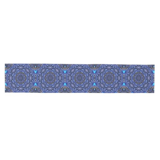 Blue Decorative Table Runner Medium Tafelloper (Horizontaal)