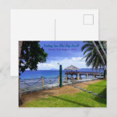 Blue Deep Resort Lower Villa Jacinta Filipijnen Briefkaart (Voorkant / Achterkant)