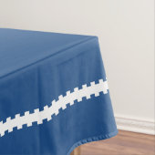 Blue Deer most Wonderful Time Wreater Tablecloth Tafelkleed (Voorbeeld)