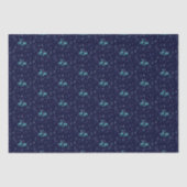 Blue Deer Tissue Paper Tissuepapier (Voorkant)