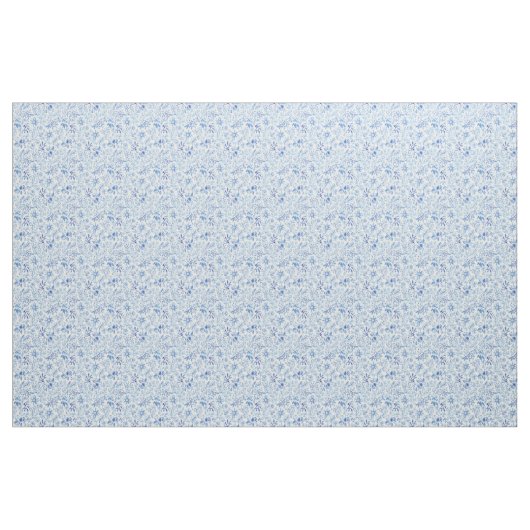 Blue Delft Fabric Stof (Yard (91,4 cm))