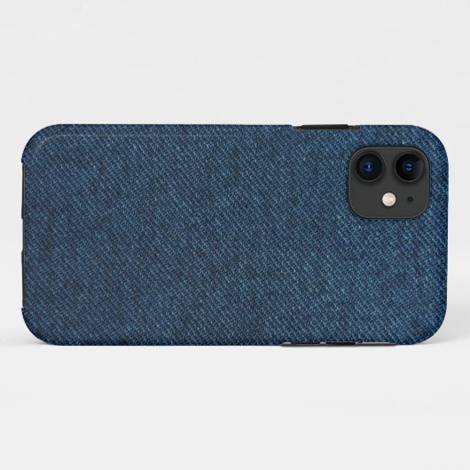 Blue Denim Case-Mate iPhone Case (Achterkant (horizontaal))