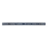 Blue Denim Gift Ribbon Satijnen Lint (Voorkant)