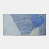 Blue Denim Heart Bureaumat (Voorkant)