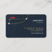 Blue Denim Jeans visitekaartje (Voorkant)