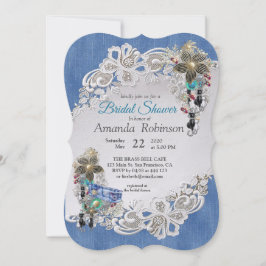 Blue Denim, kant - Costume Jewelry Kaart