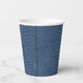 BLUE DENIM PAPIEREN BEKERS (Voorkant)
