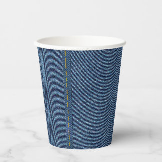 BLUE DENIM PAPIEREN BEKERS