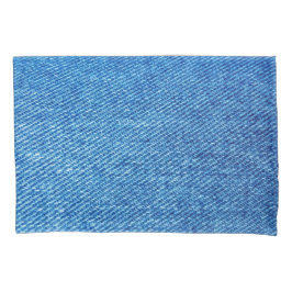 Blue Denim Texture Kussensloop