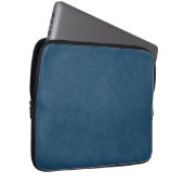 Blue Denim Texture, Laptop Sleeve (Voorkant Rechts)