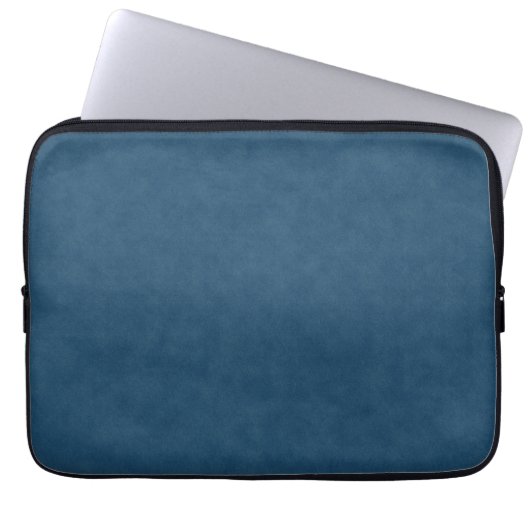 Blue Denim Texture, Laptop Sleeve (Voorkant)