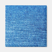 Blue Denim Texture Magneet (Voorkant)