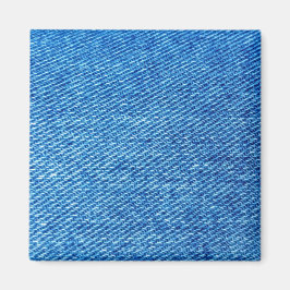 Blue Denim Texture Magneet