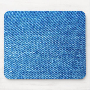 Blue Denim Texture Muismat