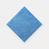 Blue Denim Texture Servet (Hoek)