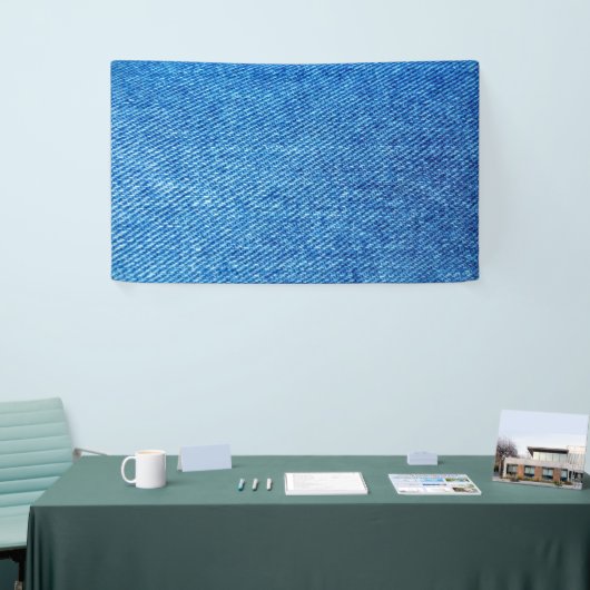Blue Denim Texture Spandoek (Beurs)