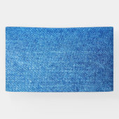 Blue Denim Texture Spandoek (Horizontaal)
