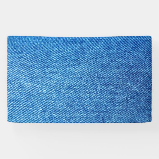Blue Denim Texture Spandoek (Horizontaal)