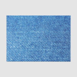 Blue Denim Texture Tissuepapier