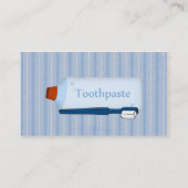 Blue Dental Appointment Visitekaartje Afsprakenkaartje (Achterkant)