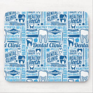 Blue Dental Clinic Pattern Muismat