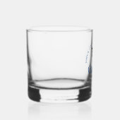 Blue Dental School Custom Tandarts Afstuderen Whisky Glas (Rechts)