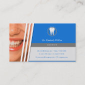 Blue Dental | Tentist personaliseren Afsprakenkaartje (Voorkant)