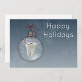 Blue Dentist Holiday-kaarten Feestdagenkaart (Voorkant / Achterkant)