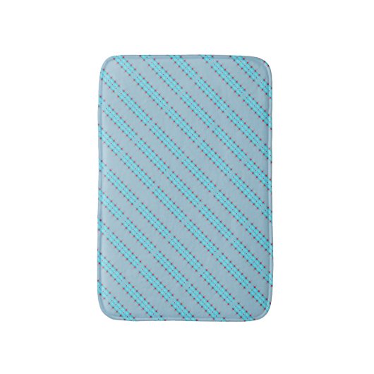 Blue Design Custom Bath Mat (Voorkant Verticaal)