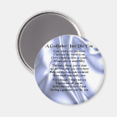 Blue Design Godfather Poem Magneet (Voorkant / Achterkant)