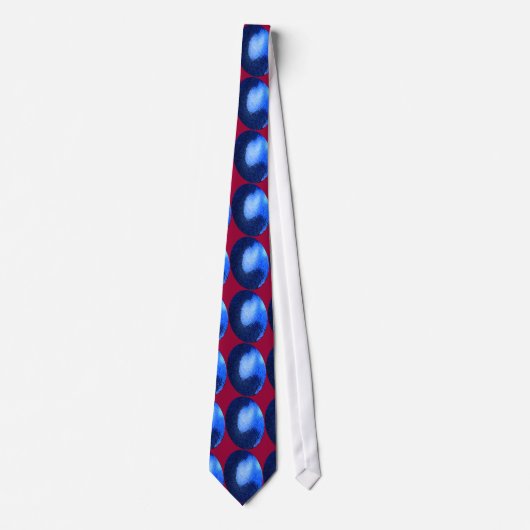 Blue Design Stropdas (Voorkant)