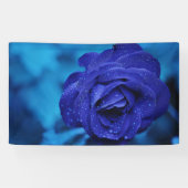 Blue Dewdrop Roos Spandoek (Horizontaal)