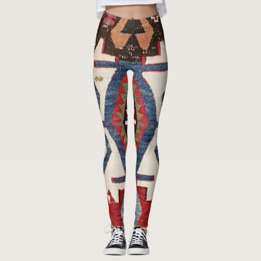 Blue Diamond Arrow Konya // 19th Century Leggings (Voorkant)