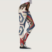 Blue Diamond Arrow Konya // 19th Century Leggings (Rechts)