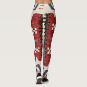 Blue Diamond Arrow Konya II 19th Century Authentic Leggings (Achterkant)