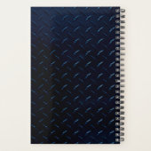 Blue Diamond Bord éénjarige weekplanner Planner (Achterkant)